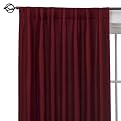 Home Thermal Faux Silk Panel - Red