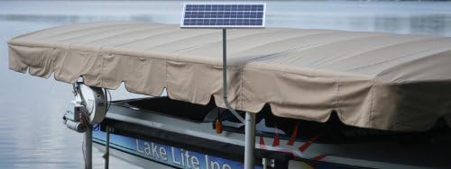 Boat Lift Solar Charge Kit 20W-12V (Hanging Battery Tray)