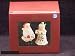 Holiday Santa & Mrs Claus Salt & Pepper Set
