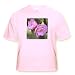 Two Pink Roses- Spring Flowers- Photography - Light Pink Infant Lap-Shoulder Tee (6M)