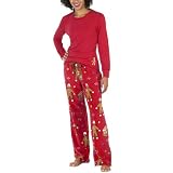 Apparel : Nick & Nora® Fleece PJs Gingerbread Sock Monkey