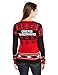 FOCO NHL Womens Big Logo V-Neck Sweater