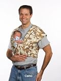 Moby Wrap Original 100% Cotton Prints Baby Carrier, Camo