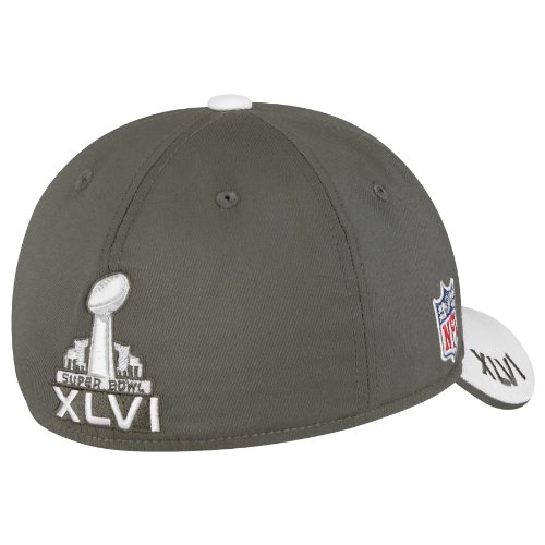 NFL Men's New York Giants Super Bowl Champions Locker Room Hat (Charcoal Grey, One Size Fits All)