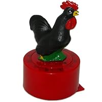 Chicken Kitchen Timer with Rooster Sound FX (Black)