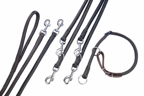 Nobby 78430-05 Leder Halsband \"PASCO\" L: 35 cm, &Oslash; 8 mm, schwarz Preisvergleich