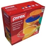 New 8 Piece Pyrex Cookware Bakeware Set with Lids