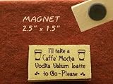 Pottery Magnet (Cafe Mocha Magnet)