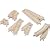 Wooden Thomas & Friends: Straight & Curved Track Expansion Pack