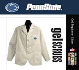NCAA Penn State Nittany Lions Gelscrubs Short Labcoat