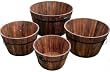 wooden flower stand