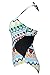 FARYSAYS Women Colorful Tribal Print High Neck One Piece Beachwear Swimsuit Large