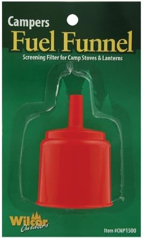 Campers Plastic Fuel Funnel with Mesh Filter