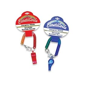  Coil Whistle Keychain Bracelet