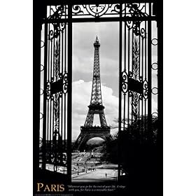 PARIS ~ Eiffel Tower ~ PHOTO ART ~ NEW POSTER(Size 24"x36")