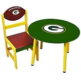 Green Bay Packers Wooden Team Table
