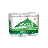 Seventh Generation Bathroom Tissue, 2-ply, 300 Sheets, 12-Count (Pack of 4)