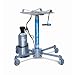 Genie GH-5.6 Super Hoist Material Lift with Pistol Grip Control Handle, 250lbs Capacity, 19" L x 2' W Tabletop, 220.5" Height