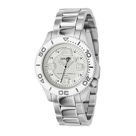 DKNY Ladies Stainless Steel Bracelet Watch With Silver Dial