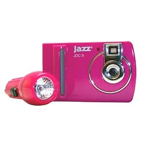 Jazz JDC19 VGA 3 in 1 Digital Camera with Flashlight (Pink)