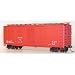 HO KIT 40' Combo Door Box, Data/Bright Red