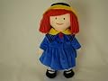 Madeline 13 1/2 Inch Cloth Doll - BRAND NEW ITEM