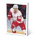 NHL Detroit Red Wings Henrik Zetterberg Canvas Print (9x12)