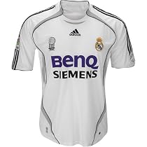 Real Madrid 2007 Home SS Soccer Jersey