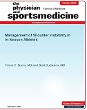 Management of Shoulder Instability in In-Season Athletes (The Physician and Sportsmedicine)