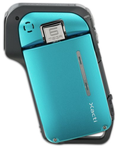 Cheap Sanyo Xacti VPC-E1 6MP Waterproof MPEG4 Camcorder with 5x Optical Zoom (Blue)