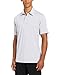 adidas Golf Men's Climalite Heathered Thin Stripe Jersey Polo