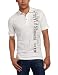 Marc Ecko Cut & Sew Men's Straight Vert Polo Shirt, Glacier, X-Large Marc Ecko Cut & Sew Men's Straight Vert Polo Shirt, Glacier, X-Large