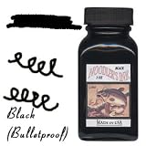 Noodlers Black Waterproof Fountain Pen Ink - Bulletproof