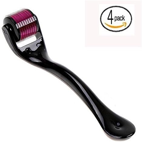 Blackangel Titanium Nano Derma Micro Needle Microneedle Roller (Size 0.50 Mm, 1.00mm,1.50mm) Titanium Diamond Micro Needling System. 540 Needles Mts-derma Roller , a Common Cosmetic Procedure for Blkackangel Treating Many Conditions By Stimulating Collagen and Elastin Production. Effective for * Stretch Mark Removal * Anti Aging * Repair Acne Scarring * Wrinkle Reduction * Celluite Reduction * Hair Loss Treatments* From USA,CA Cell Size (0.50mm)(Pack of 4)