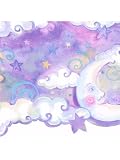 Wallpaper 4Walls Who Let the Kids Out Sun, Moon, Stars Die-Cut Border WK9013B