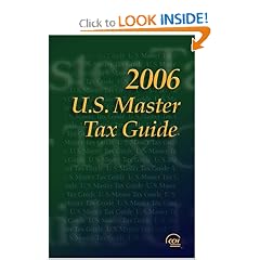 US Master Tax Guide (2006)