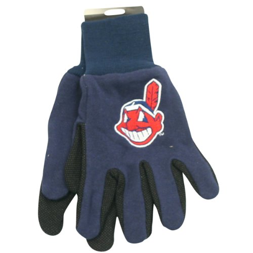 Cleveland Indians Jersey Gloves (One Size Fits Most Ages 16+)