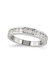 Birthstone Company 14K White Gold Diamond Diamond Band Ring