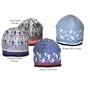 TrailHeads TH-04235 OGR Kids Burlington Beanie Ominous Gray/Red