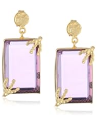 Kanupriya Midnight Purple Drop Earrings
