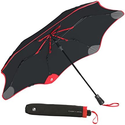 BLUNT XS_Metro + Tile Traceable Umbrella. Durable, Compact, Lightweight &amp; Auto-Open. Never Loose an Umbrella Again!