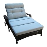 NorthCape International - Port Royal Wicker Double Adjustable Chaise Lounge - NC457DACL