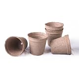 Buy 100 NEW Round Jiffy Peat Pots Size 2x2.25 ~ Pots Are 2 Inch Round At the Top and... by Jiffy Pots