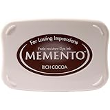 Tsukineko Full-Size Memento Fade Resistant Inkpad, Rich Cocoa