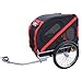 AOSOM Pet Dog Cat Bicycle Bike Trailer - Red/Black