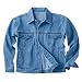 Denim Jacket, Color: Denim, Size: Large