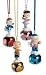 Peanuts Skate Jingle Buddies Christmas Ornament 4-Piece Sets - Snoopy (Approx. 3.5'' tall)