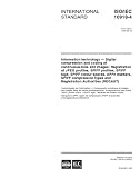 ISO/IEC 10918-4:1999, Information technology -- Digital compression and coding of continuous-tone still images: Registration of JPEG profiles, SPIFF profiles, ... compression types and Registration Authorit; ISBN: ; by ISO/IEC JTC 1/SC 29/WG 1