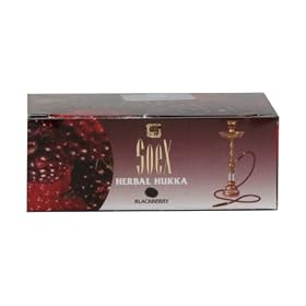 50 Gram Blackberry Soex Herbal Hookah Shisha Molasses Tobacco Free