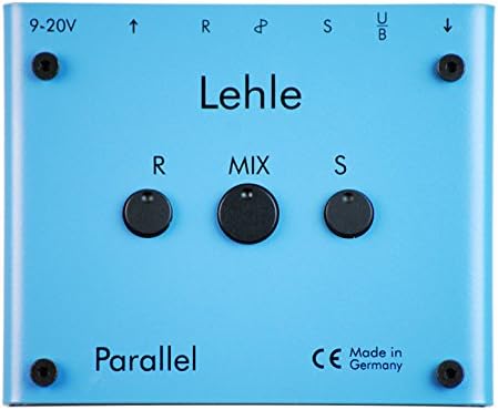 Lehle Parallel M Footswitch Pedal Bundle w/ 4 free Items: StageTrix Setting Saver Pen, StageTrix Pedal Fastener, 2x Hosa Patch Cables